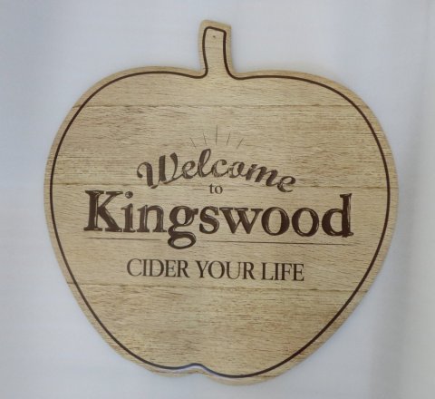 Kingswood - plechová cedule