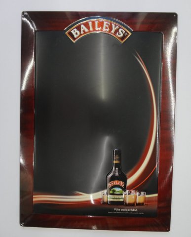 Baileys plechová cedule