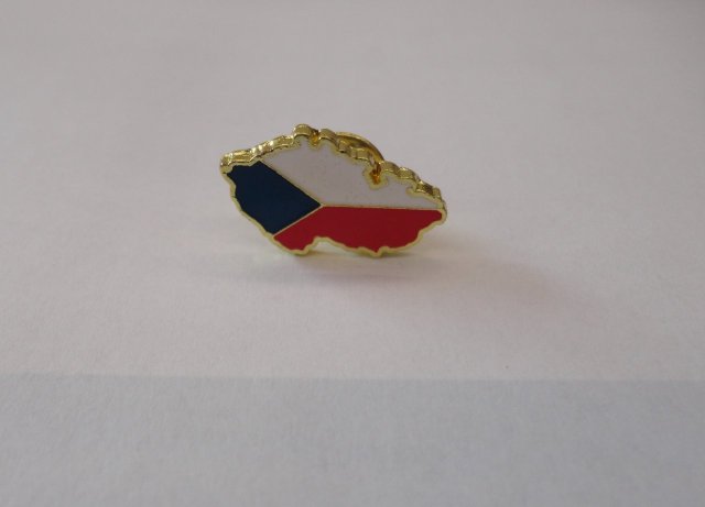 Odznak Česká republika mapička